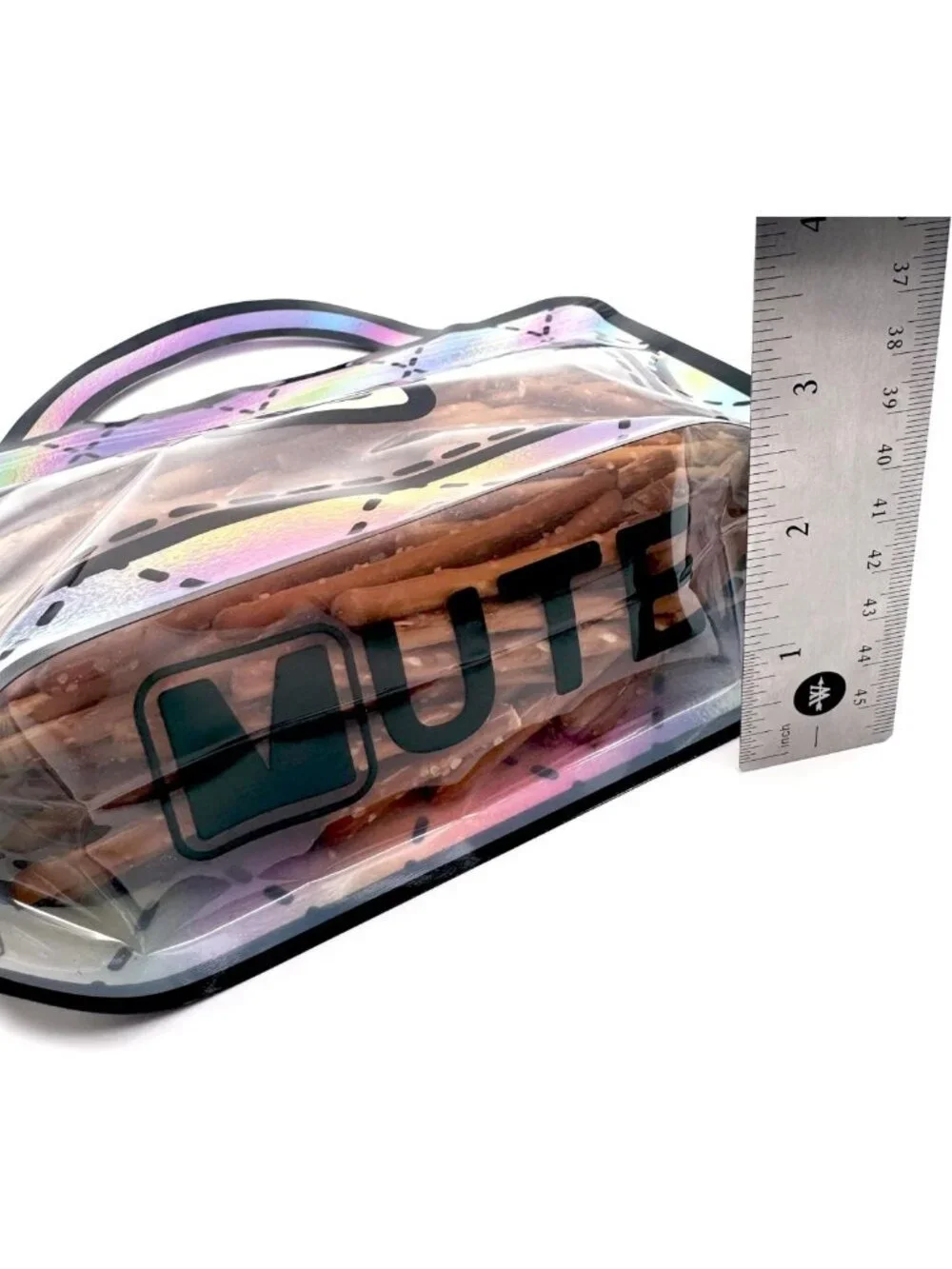 20 Pack Holographic Gift Bags for Kids Birthday Party - Resealable Goodie Bags